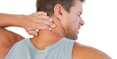 Cervical osteochondrosis causes neck pain