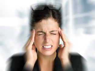 Dizziness and headache are often concerned with osteochondrosis of the cervical